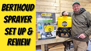 Berthoud Vermorel 2000 Pro Comfort Knapsack Sprayer unboxing and set up instructions [upl. by Peterson774]