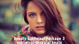 Beauty Subliminal Package ver 3 affirmationsbinaural beats [upl. by Dremann80]