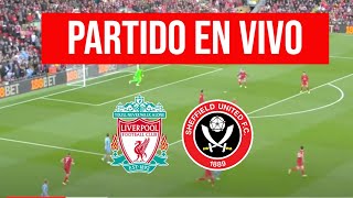 LIVERPOOL vs SHEFFIELD United en VIVO PREMIER LEAGUE LUIS DIAZ hoy [upl. by Feledy]