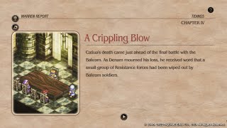 Tactics Ogre Reborn A Crippling Blow Scene  Oeram Battle ENG Chapter 4 [upl. by Orly]