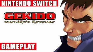 Gekido Kintaros Revenge Nintendo Switch Gameplay [upl. by Matheny]