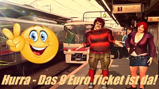 HURRA  DAS 9 EURO TICKET IST DA 🤣🤣🤣 9 Euro Ticket Song [upl. by Eward]