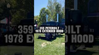 359 Peterbilt 1978 Extended hood diesel semi semitrucks semitruck peterbilt peterbilt359 [upl. by Dimmick]