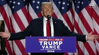 🔴 Donald Trump annonce sa victoire à lélection présidentielle américaine dès son premier discours [upl. by Juna]