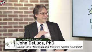 Rainmakers Roundup interview wDr John DeLuca VP Research and Training at The Kessler Foundation [upl. by Anees]