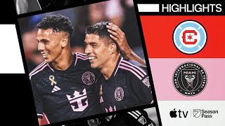 Chicago Fire FC vs Inter Miami CF  Luis Suárez Brace  Full Match Highlights  August 31 2024 [upl. by Shriver]