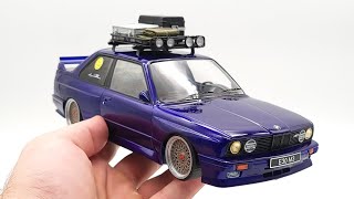 118 IXOBMW E30 custom model By Scale Reviews [upl. by Wiebmer]