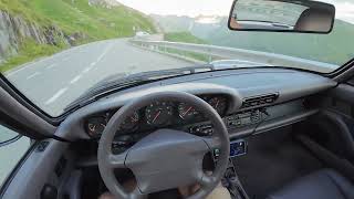 Furka pass in a Porsche 993 [upl. by Akiemahs]