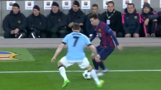 Lionel Messi • Amazing Nutmeg vs Manchester City 720p [upl. by Suzanna]