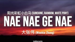 quotNae Nae Ge Nae Naequot  Wowkie Zhang  Sunshine Rainbow White Pony Easy Lyric Video [upl. by Manoff]