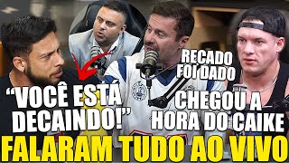 RAMON TOMA PUXÃO DE ORELHA AO VIVO E CONVERSA VAZADA ENTRE CARIANI E CAIKE É ESCLARECIDA [upl. by Artemisia]