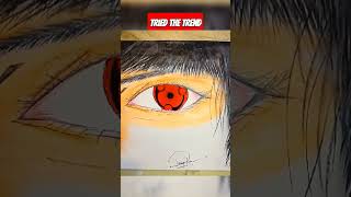 sharingan eyesanime shots animedrawing naruto sharinganeyes animeart boruto sharingan [upl. by Kceb]