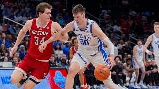 Duke vs NC State in Elite 8 of NCAA Mens Tournament [upl. by Krigsman]