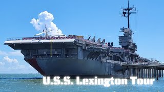 USS Lexington Tour See Every Part of The Ship [upl. by Muhammad903]