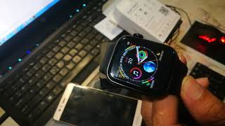 How to connect smart watch model W34 with phone [upl. by Peednus470]