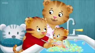 Daniel Tigers Neighborhood Margarets Bathtime Reversed [upl. by Sutelc]