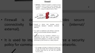 What Is Firewall [upl. by Naimerej]