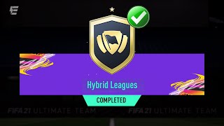 FIFA 21 HYBRID LEAGUES SBC CHEAPEST SOLUTION  FIFA 21 ULTIMATE TEAM [upl. by Ayikin]