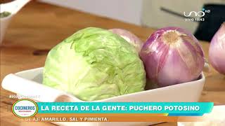 PUCHERO POTOSINO  Cocinero Alexander Ayala [upl. by Ahsiemaj751]