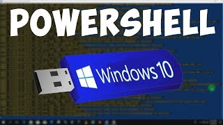 How To Make Windows 10 Bootable USB Stick With PowerShell [upl. by Naiditch]