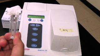 TRU Chemistry Labs How To Calibrate and use the Spectrophotometer [upl. by Arehahs]