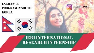 Fully Funded IERI International Research Internship in South KoreaGlobal internship programGIST [upl. by Ruford]