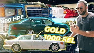 UNBELIEVABLE 9 Cars in 3 Days THREE 1000 SEL Limos Brabus E36 amp more  VLOG 025 [upl. by Wolf500]