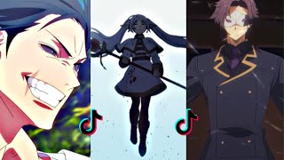 Anime Badass Moments TikTok Compilation 15 II TikTok Compilation II Anime Edits [upl. by Nevin]