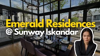 Luxury House Tour  Emerald Residences  Sunway Iskandar [upl. by Sitsuj347]