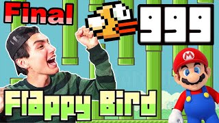 Llegue al final de Flappy Bird  High Score 999 imposible Final Mario Bros [upl. by Aram]