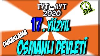 16 17 Yüzyıl Osmanlı Devleti amp Arayış Yılları  AYT Tarih TYT Tarih 2023 [upl. by Narmak]