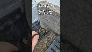 The Aco drain to nowhere damp drains acodrain [upl. by Plank]