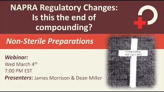 NAPRA regulatory changes Is this the end of compounding [upl. by Aniras]