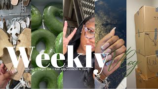 WEEKLY VLOG 💚  WE’RE MOVING AGAIN Target runs  Family BBQ  nail appointment amp more [upl. by Dao281]