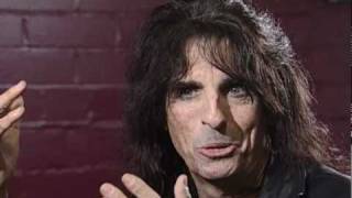 Alice Cooper talking about his name and making music and performing [upl. by Aneladgam]