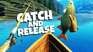 Catching MONSTER FISH in Virtual Reality  Catch and Release VR Gameplay [upl. by Aylmer66]