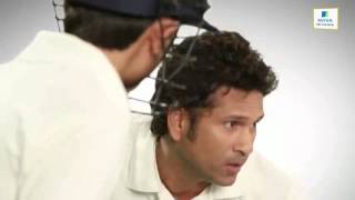 Cricket Batting Tips by Sachin Tendulkar  Check out the perfect shot [upl. by Aihsik]