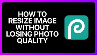 How To Resize Image In Photopea Without Losing Quality Tutorial [upl. by Norrahc450]