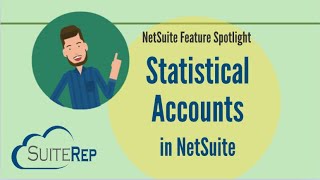 Statistical Accounts in NetSuite [upl. by Mellette517]