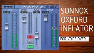 Sonnox Oxford Inflator for Voice Over [upl. by Abla]