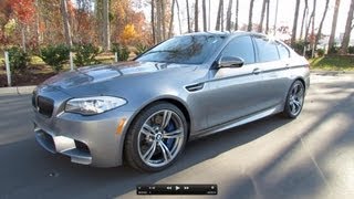 2013 BMW M5 F10 Start Up Exhaust and In Depth Review [upl. by Bunce228]