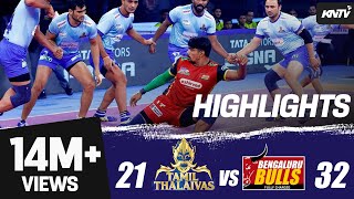 Pro Kabaddi 2019 Highlights Tamil Thalaivas vs Bengaluru Bulls  Pawan Sehrawat Magic [upl. by Nrehtak]