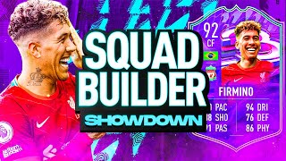 FIFA 22  92 FUT BIRTHDAY ROBERTO FIRMINO SQUAD BUILDER SHOWDOWN  ULTIMATE TEAM [upl. by Henleigh]