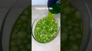 Strogonoff de uva sobremesa receitas viralvideo shortsviral [upl. by Enniroc]