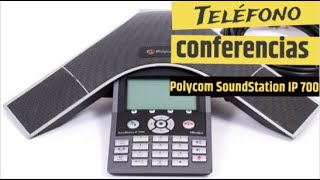 Teléfono de conferencias Polycom SoundStation IP 7000 basado en SIP Sorprendente calidad y claridad [upl. by Osmen]