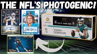 THE NFLS PHOTOGENIC 2023 Panini Luminance Football Hobby Box Review [upl. by Alleber896]