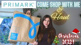 NEW IN PRIMARK OCTOBER 2022  CHRISTMAS 2022  HAUL🎄 [upl. by Ielak]