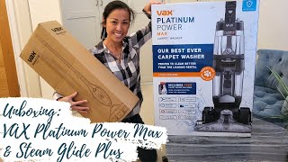 Unbox With Me VAX Platinum Power Max amp Steam Glide Plus [upl. by Aneele]