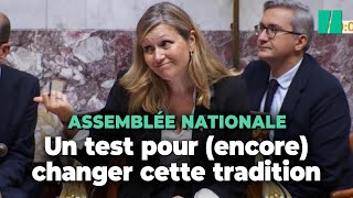 Une formule quottestquot pour les questions au gouvernement à lAssemblée [upl. by Jodoin498]