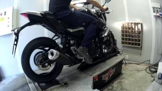 YAMAHA MT03 2016  MIVV SUONO FULL SYSTEM EXHAUST [upl. by Hgielsa]